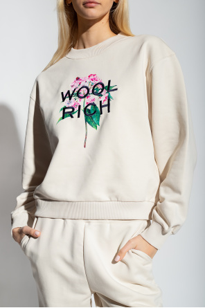 Woolrich Bershka T-shirt o podkreślającym sylwetkę kroju w kolorze khaki