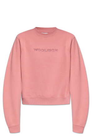 Logo-embroidered sweatshirt od Woolrich