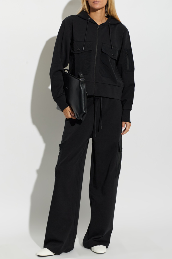 Woolrich Bawełniana bluza z kapturem