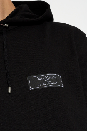 Balmain cotton Oversize hoodie