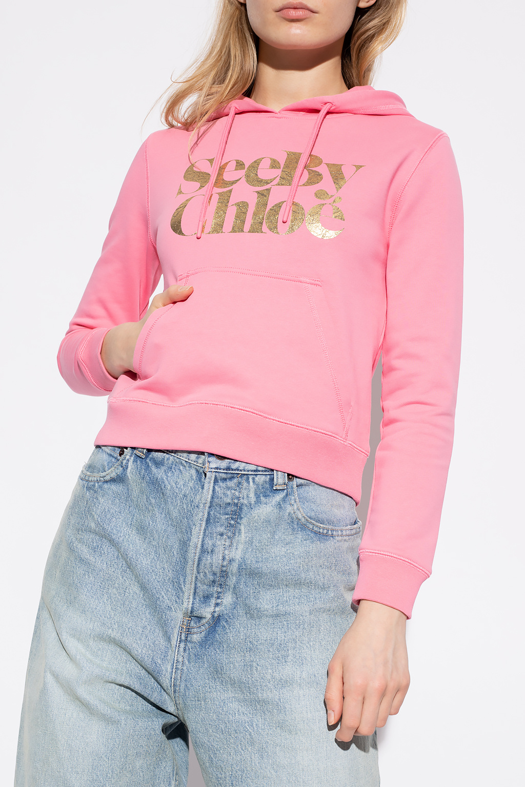 See By Chloe Hoodie with logo