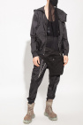 Rick Owens sleeve-cargo pocket zip hoodie