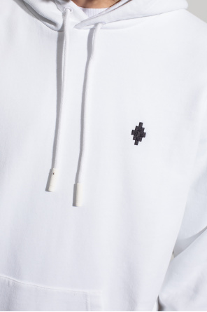 Marcelo Burlon Logo-embroidered Code hoodie