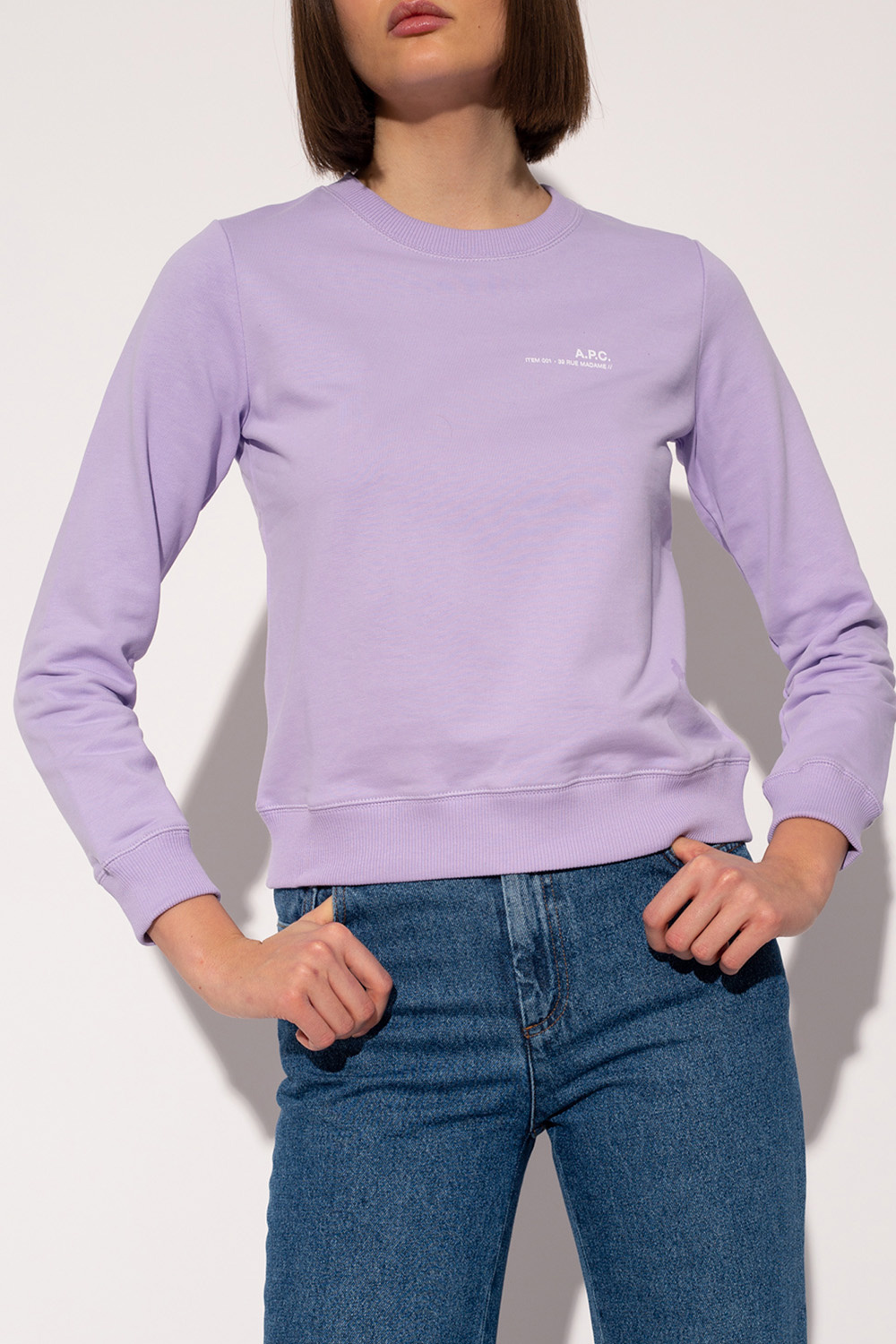 A.P.C. peter-pan collar long-sleeve T-shirt