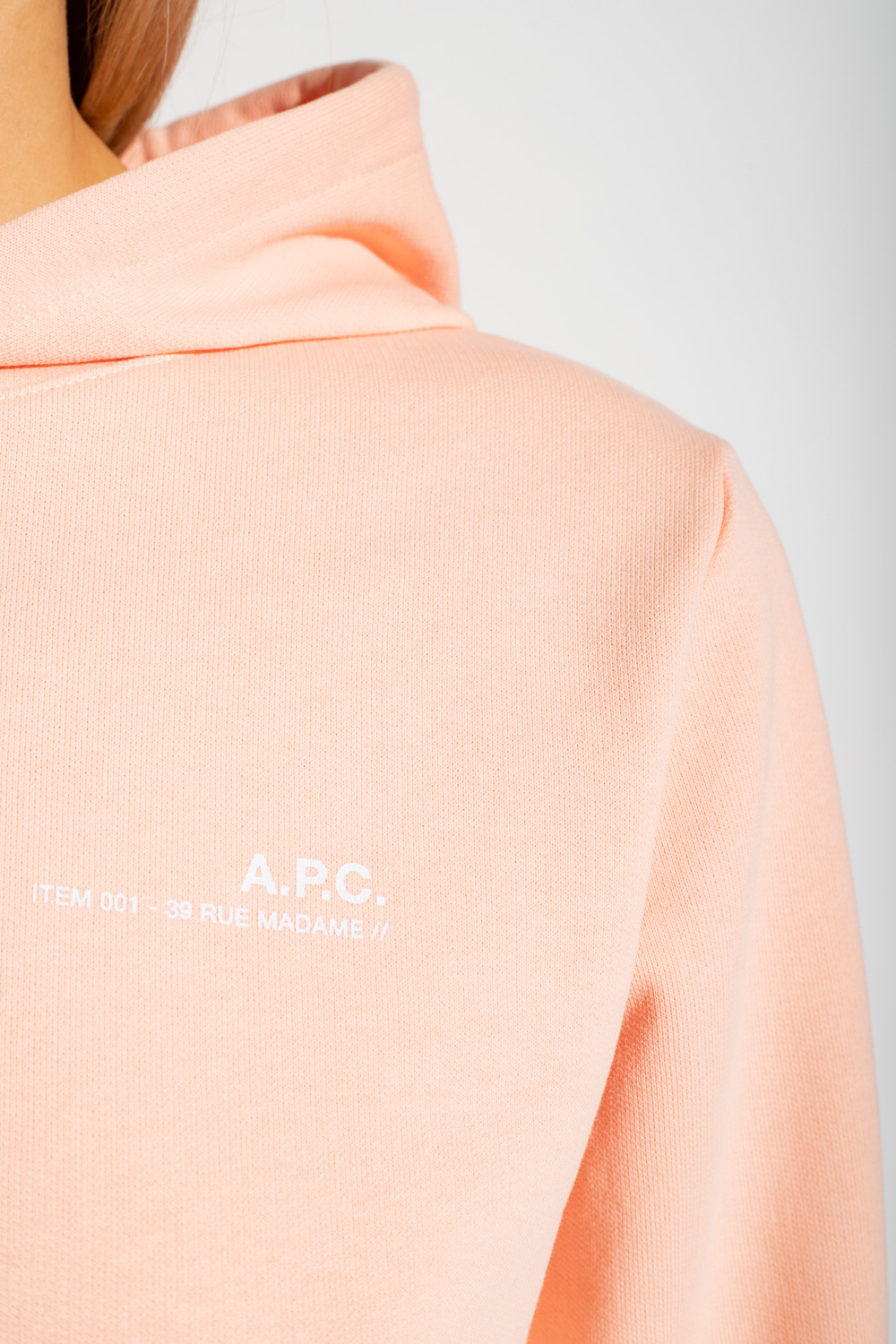 A.P.C. Embroidered hoodie