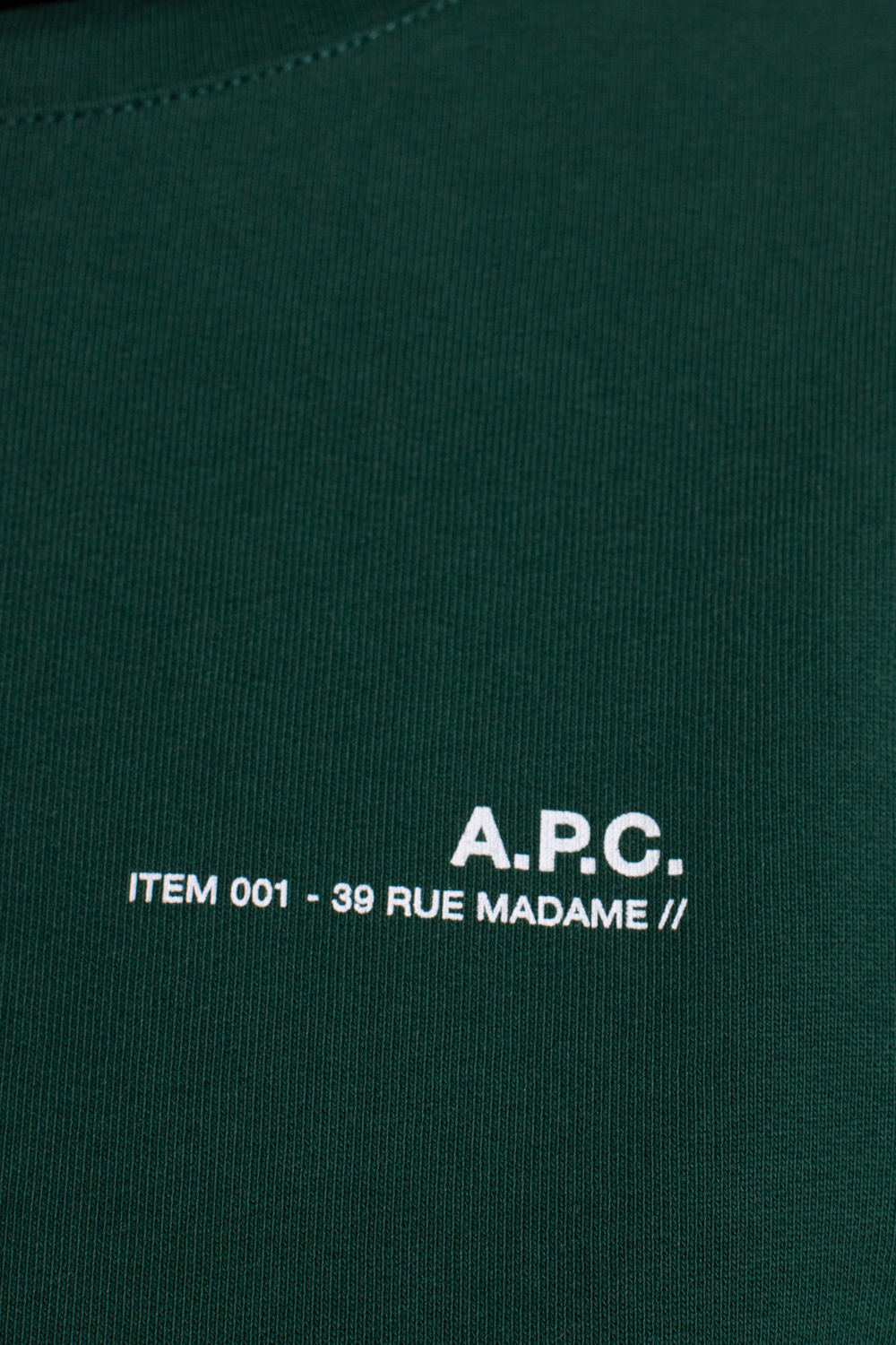 A.P.C. Logo-printed hoodie