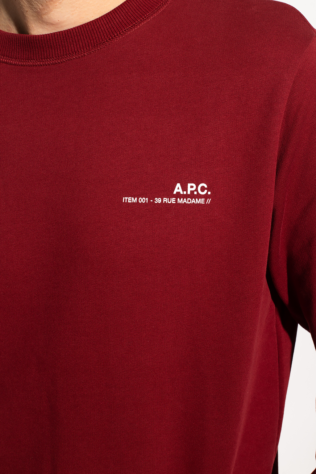 A.P.C. sweatshirt Giuliano with logo