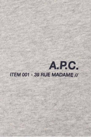 A.P.C. Logo storage sweatshirt