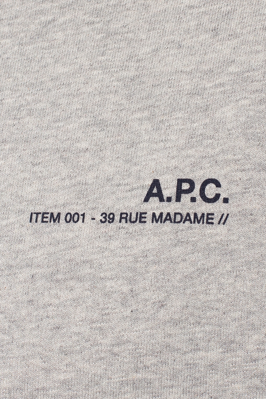 A.P.C. Logo packable sweatshirt