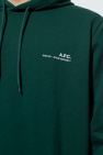 A.P.C. Logo-printed wurde hoodie