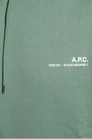 A.P.C. Logo-printed hoodie