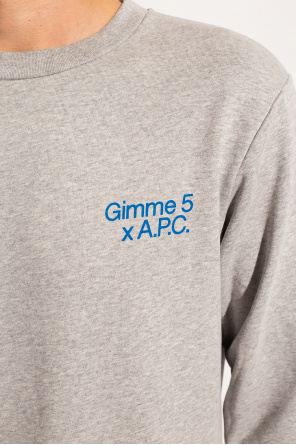 A.P.C. Printed sweatshirt