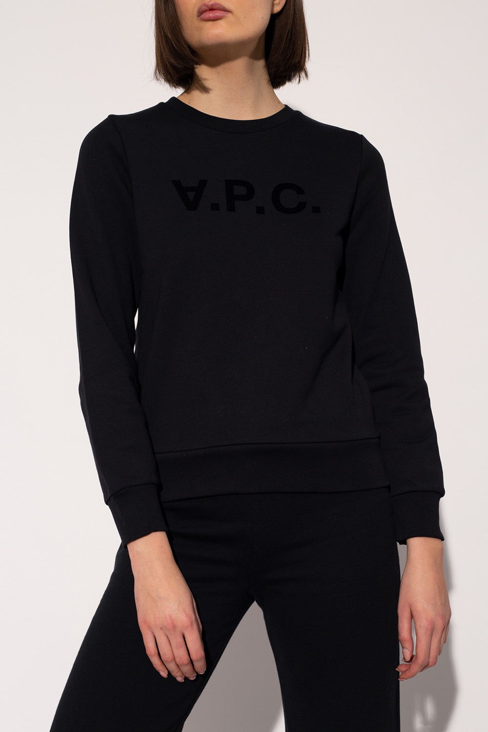 A.P.C. Halv Lynlås Sweatshirt Sømløs Stroke