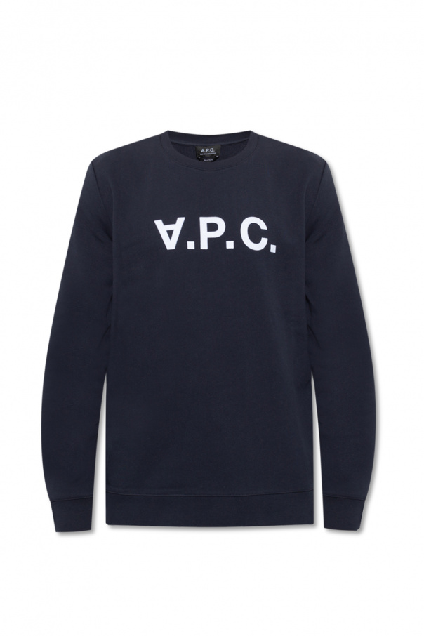 A.P.C. hood sweatshirt with logo