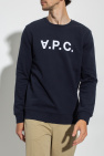 A.P.C. hood sweatshirt with logo
