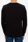 A.P.C. sweatshirt love with velvet logo