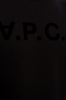 A.P.C. Sweatshirt with velvet logo
