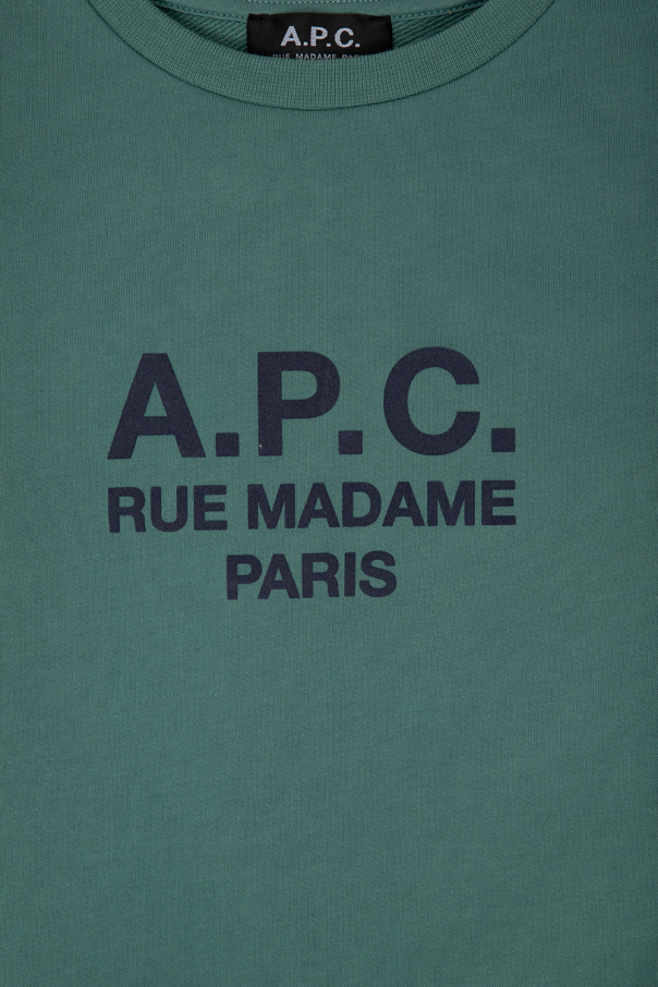 A.P.C. Kids sweatshirt platform with logo