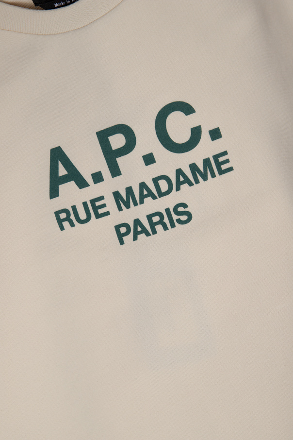 A.P.C. Kids Helmut Lang logo print T-shirt
