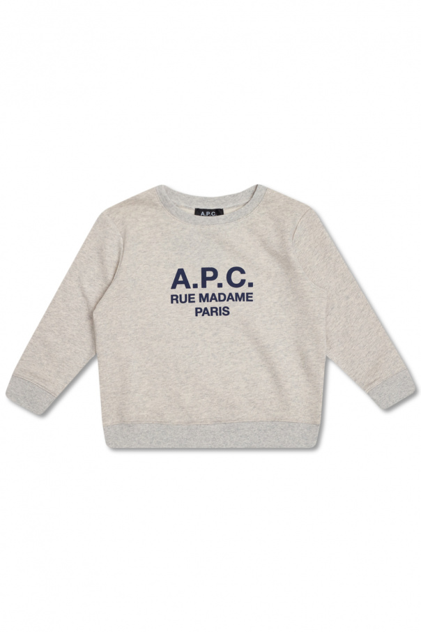 A.P.C. Kids virgin-wool sweater vest Nude