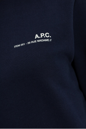 A.P.C. Bluza z logo ‘Item’