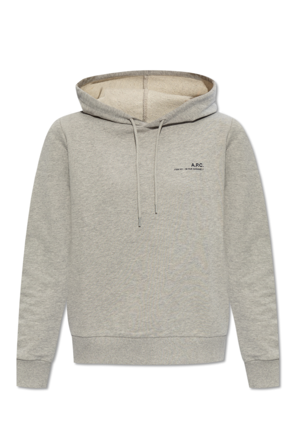 A.P.C. ‘Item’ hoodie with logo