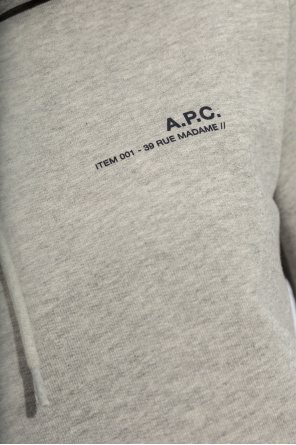 A.P.C. Bluza z logo ‘Item’