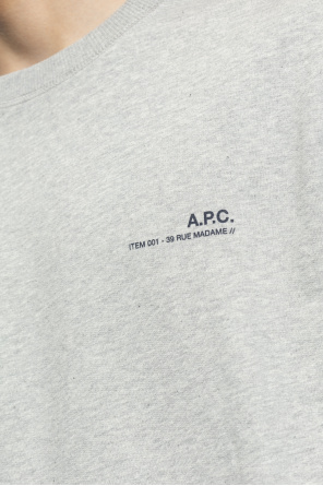 A.P.C. Bluza z logo ‘Clair’