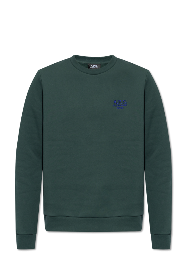 ‘Vert’ sweatshirt with logo od A.P.C.