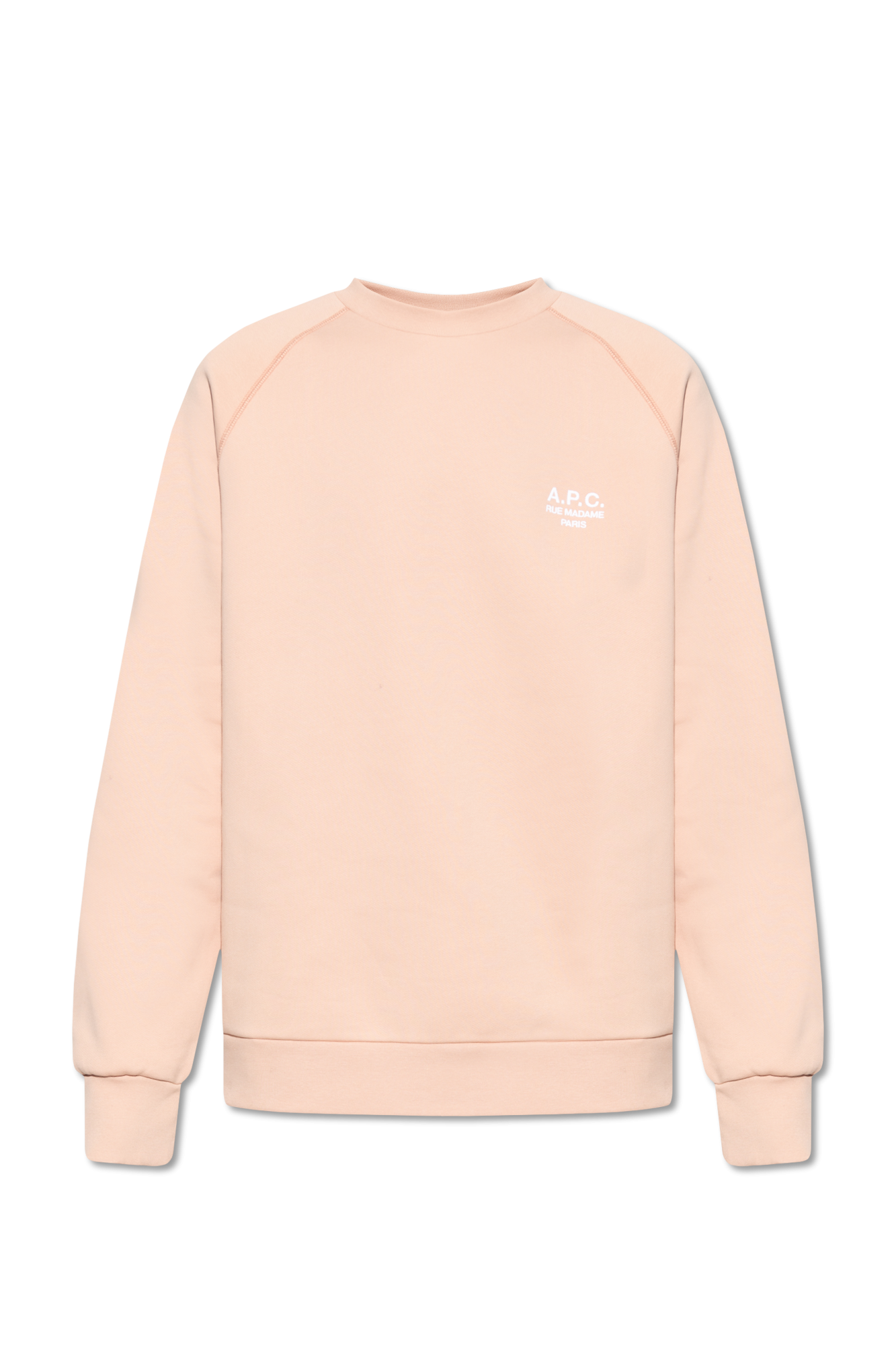 MADAME Pink Regular Fit Sweatshirt