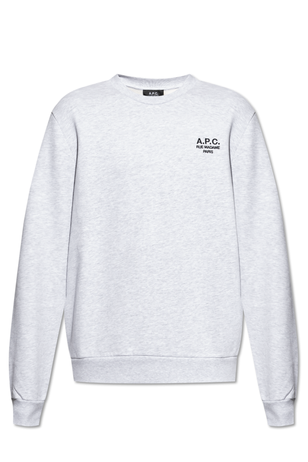Sweatshirt with embroidered logo od A.P.C.