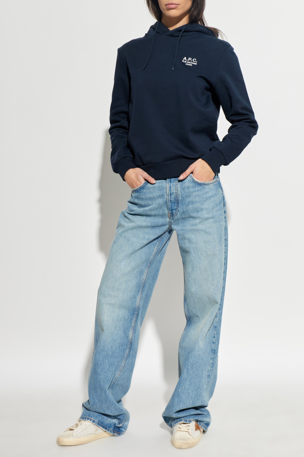 A.P.C. Sweatshirt mit aufgesticktem Logo