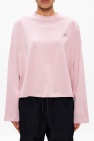 Nike PINK Cropped sweatshirt with logo