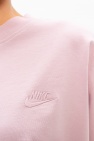 Nike PINK Cropped sweatshirt with logo