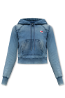Diesel ‘D-ANGY-HOOD-NE’ denim sweatshirt