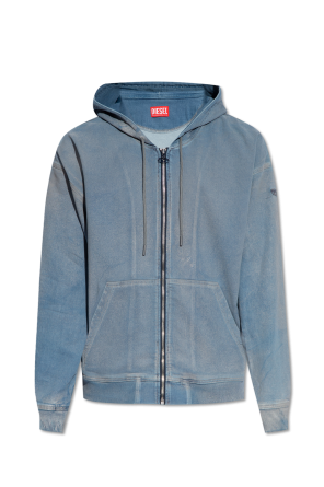 ‘d-gir-s’ reflective hoodie od Diesel
