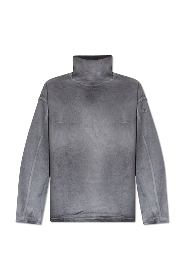 ‘D-NLABELCOL-S’ reflective sweatshirt od Diesel