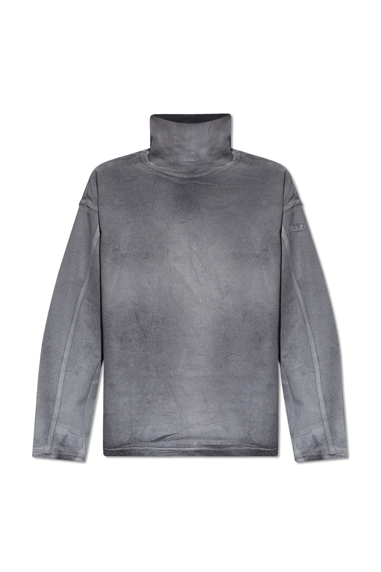 Diesel ‘D-NLABELCOL-S’ reflective sweatshirt