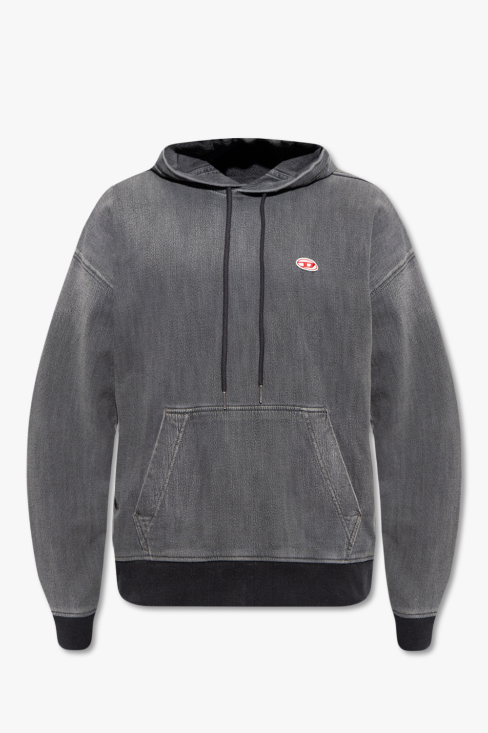 Diesel ‘D-UM-RIB-NE’ manchemati hoodie