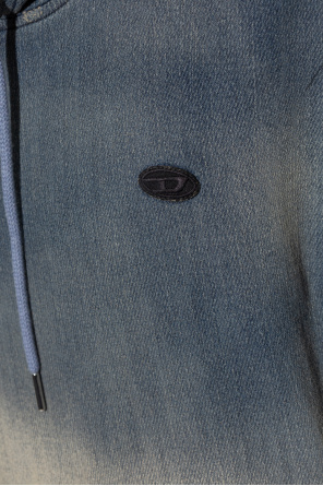 Diesel Jeansowa bluza ‘D-UM-RIB-NE’