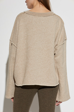 American Vintage Oversized cotton sweatshirt with a crew neck