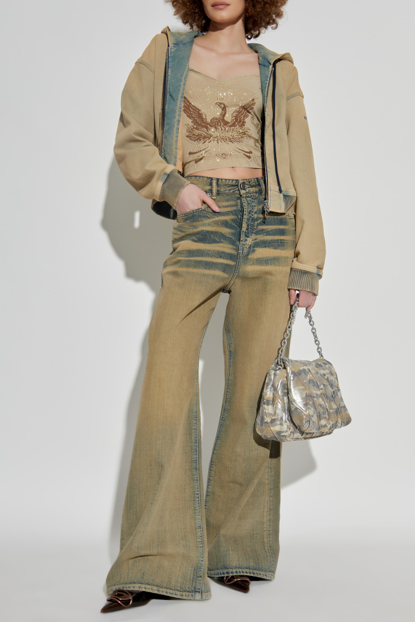 Diesel Bluza `DE-GIRI-CROP`