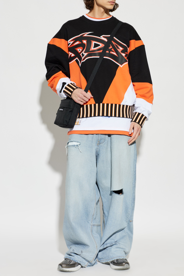 PDF Sweatshirt mit Aufdruck