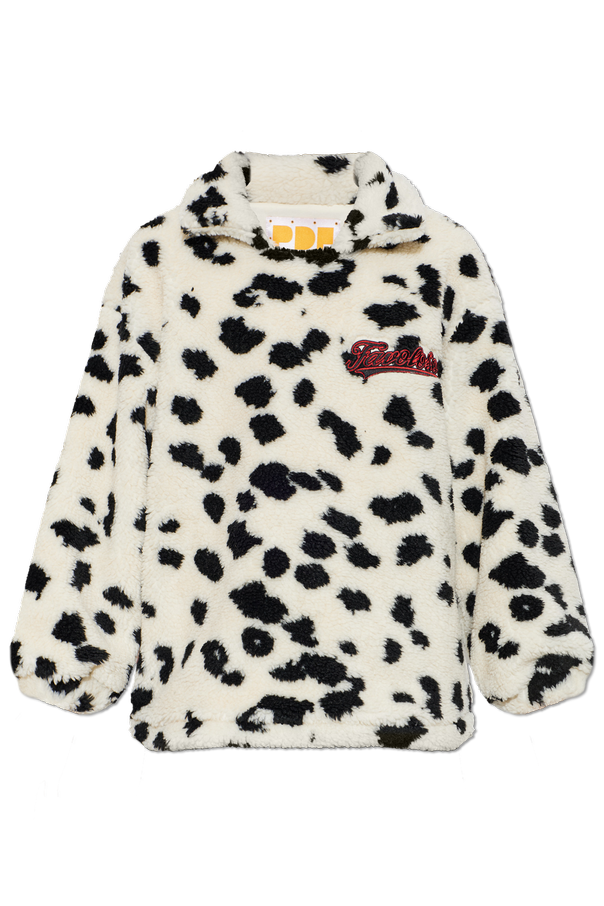 Fleece sweatshirt with collar od PDF