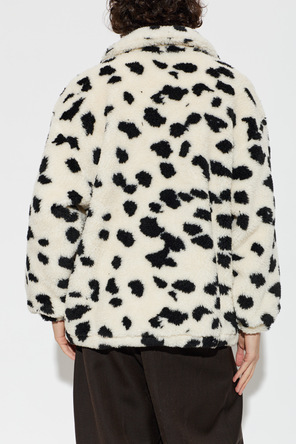 PDF Fleece sweatshirt with collar