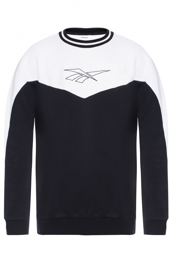 reebok white sweater
