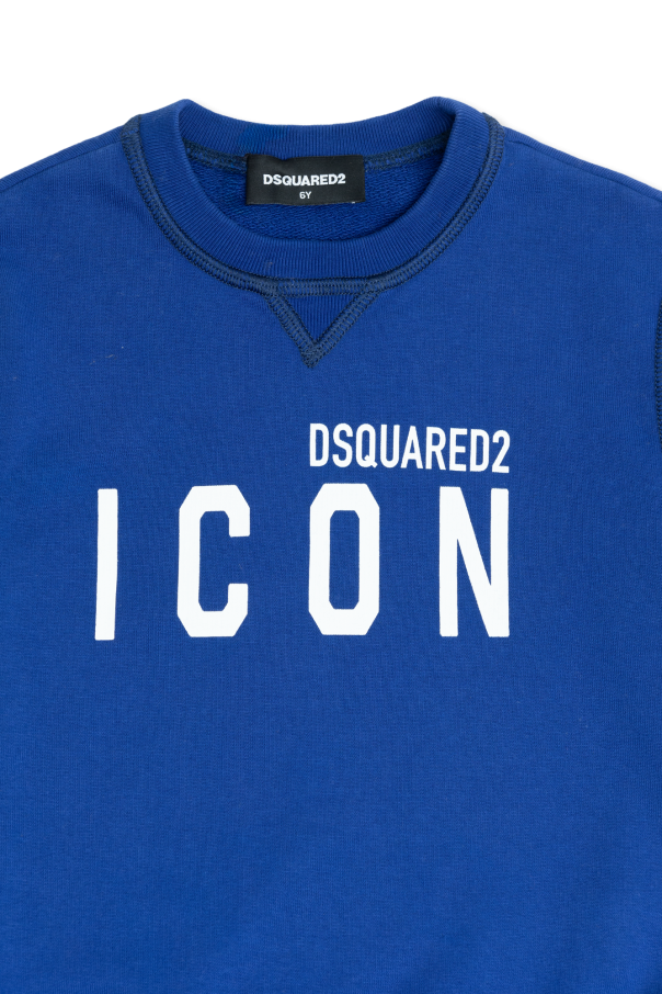 Dsquared2 Kids Shirt In Yellow Cotton