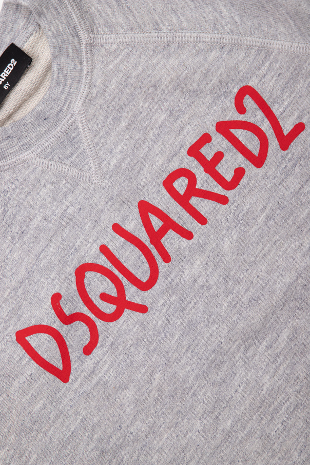 Dsquared2 Kids Nike Club Schwarzes T-Shirt