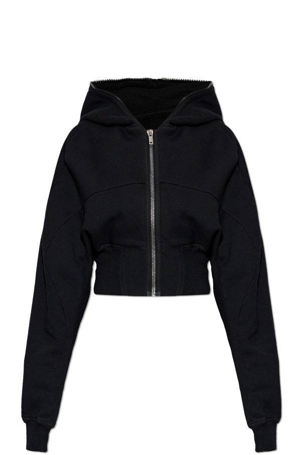 Cropped hoodie od Rick Owens DRKSHDW