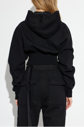 Rick Owens DRKSHDW Cropped hoodie